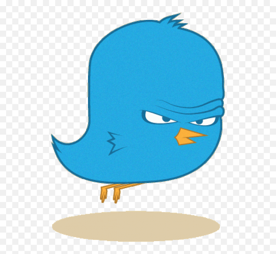 Angry Tweeter - Transparent Twitter Animated Gif Png,Tweeter Logo