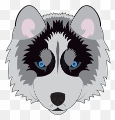 Husky Dog By Jamal Salem - Cartoon Png,Husky Png