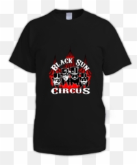 Black Sun Circus Logo - Active Shirt Png,Circus Logo