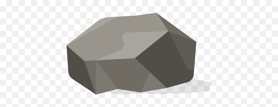 Flat Stone Illustration - Transparent Png U0026 Svg Vector File Caricatura De Una Piedra,Rock Transparent Background