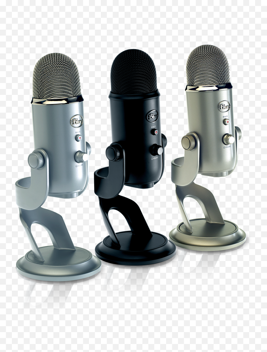 Transparent Mic Clear Background Picture 2472889 - Blue Yeti Color Png,Microphone Transparent Background