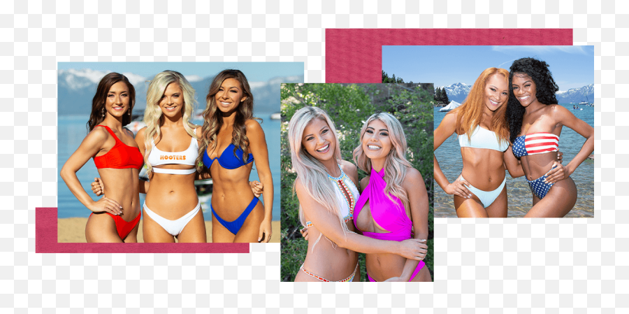 2020 Hooters Calendar Available Now - Hooters 2020 Calendar Girls Png,Girl In Bikini Png