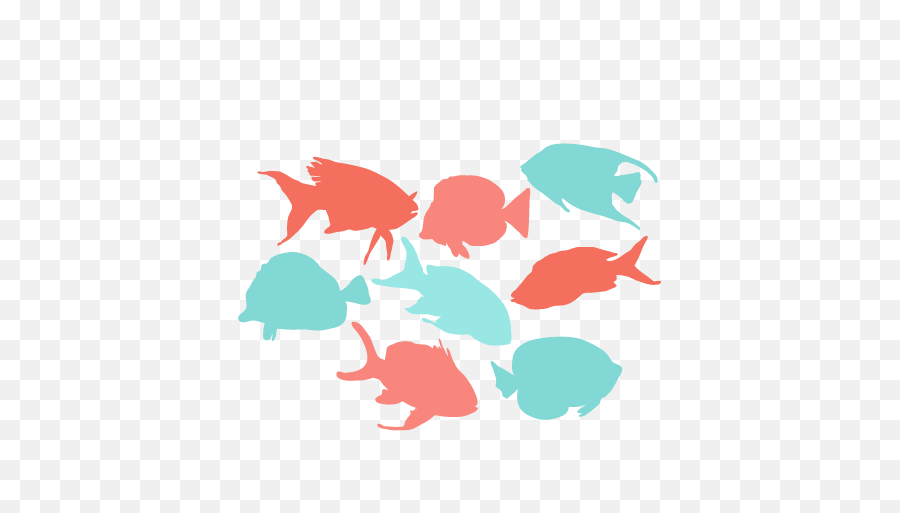 Download Tropical Fish Clipart Png File - Silhouette Cute Fish Svg,Fish Silhouette Png