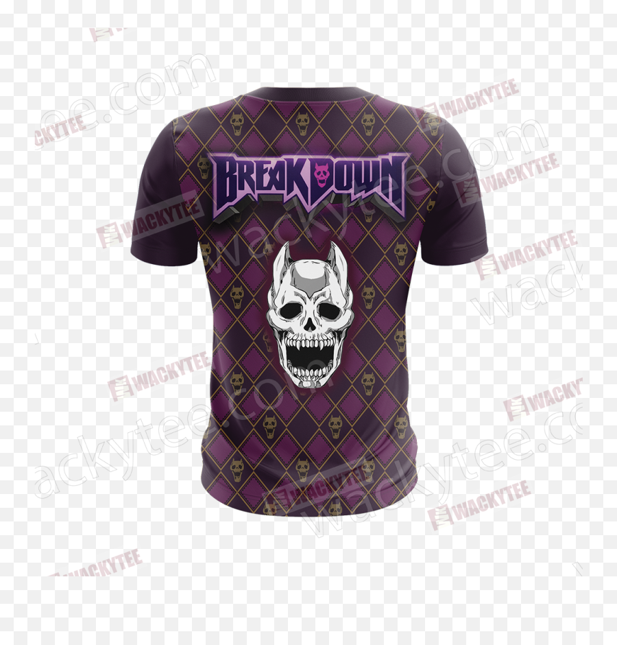 Jojou0027 Bizarre Adventure - Kira Yoshikage Symbol Unisex 3d Tshirt Skull Png,Yoshikage Kira Png