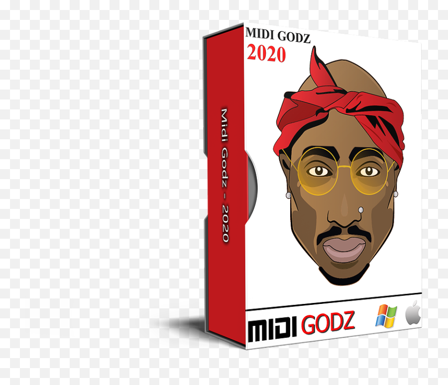 2pac Type Midi Kit - Illustration Png,2pac Png