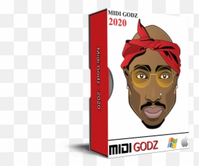 2pac Type Midi Kit - Illustration Png,2pac Png