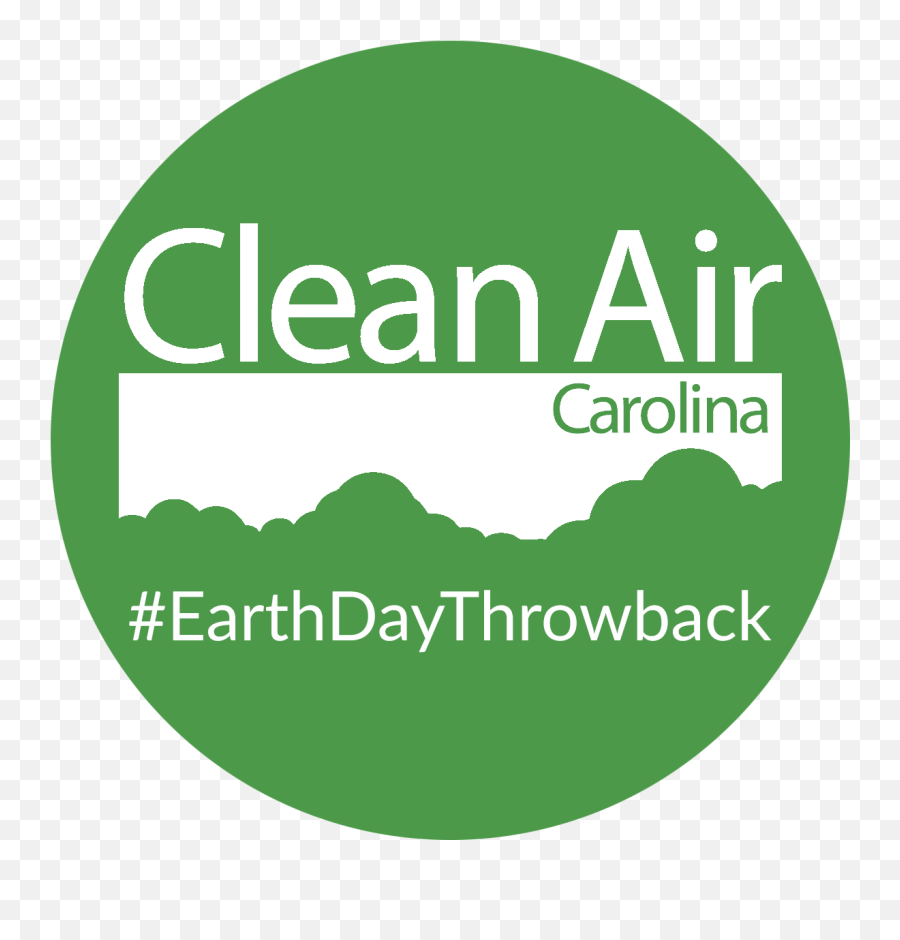 Earth Day Throwback - Clean Air Carolina Circle Png,Earth Day Png