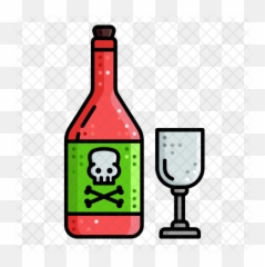 Alcohol Icon - Bottle Of Poison png