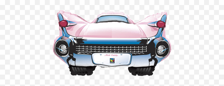 Pink Cadillac Transparent Png Clipart - Pink Cadillac Back Png,Cadillac Png