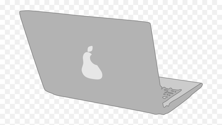 Download Hd Laptop Back Icon Png - Back Of Laptop Png,Laptop Icon Png
