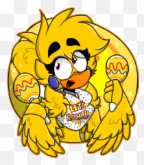 Fnaf Rockstar Chica Fanart - Fnaf Rockstar Animatronics Fanart Png,Fnaf Png