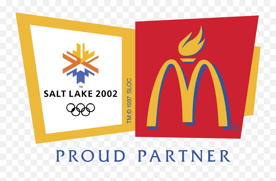 Salt Lake 2002 Logo Png Transparent - Salt Lake City 2002,Mcdonalds Transparent