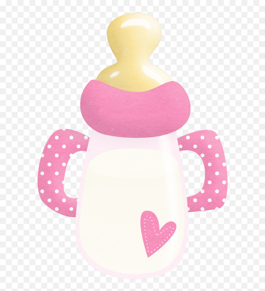 Pink Baby Bottle Png 1 Image - Pink Feeding Bottle Png,Baby Bottle Png