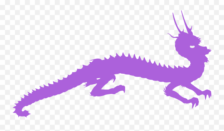 Japanese Dragon Silhouette - Mythical Creature Png,Dragon Silhouette Png