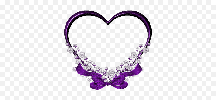 Frame - Heart Frame Png,Purple Frame Png