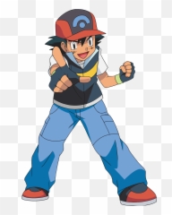 Pokemon Ash Png Transparent Image Mart - Pokemon Ash Png,Pokemon Transparent