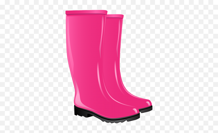 Pink Rubber Boots Png Clipart The Best - Rain Boots Clipart Png,Boot Png