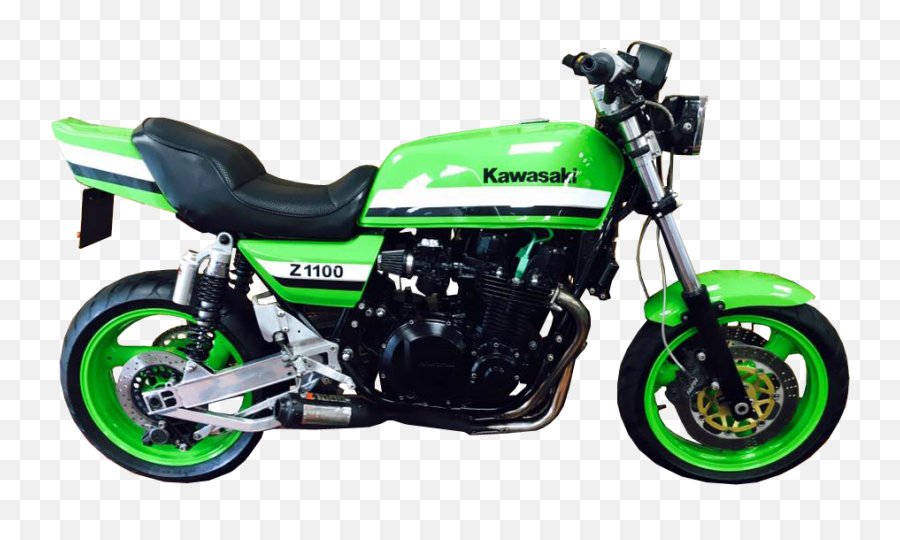Kawasaki Z1100 Transparent Background - Motor Bike No Background Png,Motorcycle Transparent Background