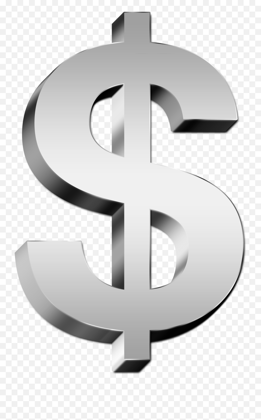 Silver Dollar Sign Png Image For Free Download - Silver Dollar Sign Transparent,Cash Transparent Background