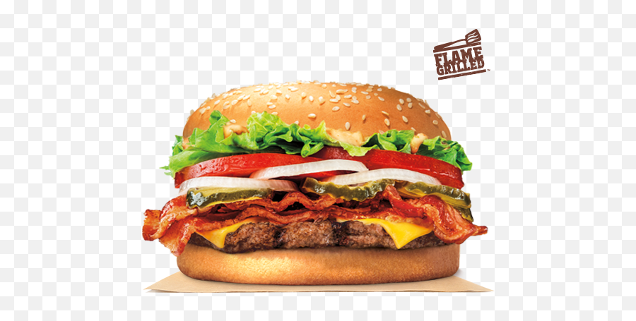 Download King Whopper Hamburger Food Cheeseburger Fast - Cartoon Burger Spicy Png,Whopper Png
