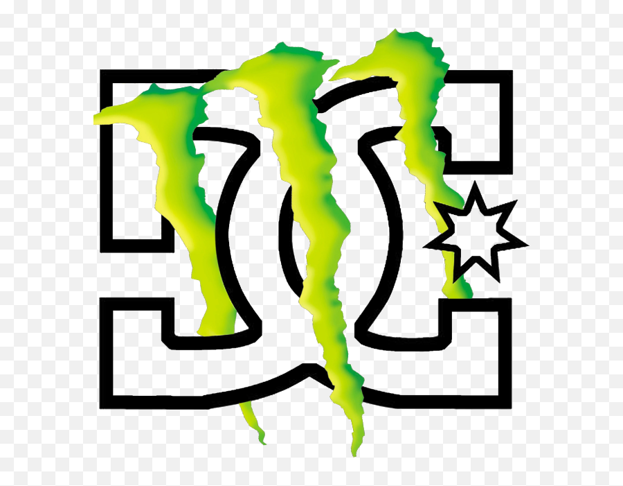 Monster Energy Clipart Transparent - Dc And Monster Energy Logo Png,Monster Logo Png