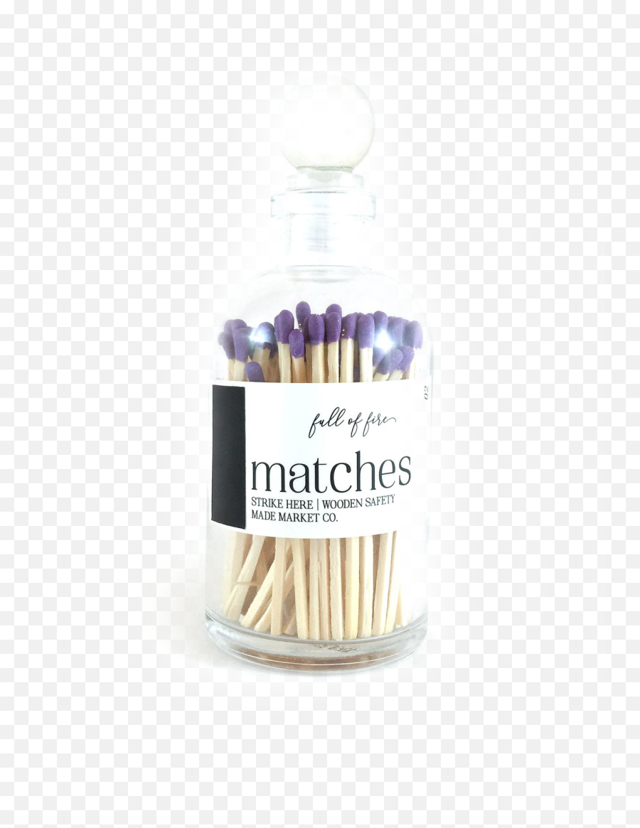 Made Market Co - Light Your Way Matches Purple Cylinder Png,Matches Png