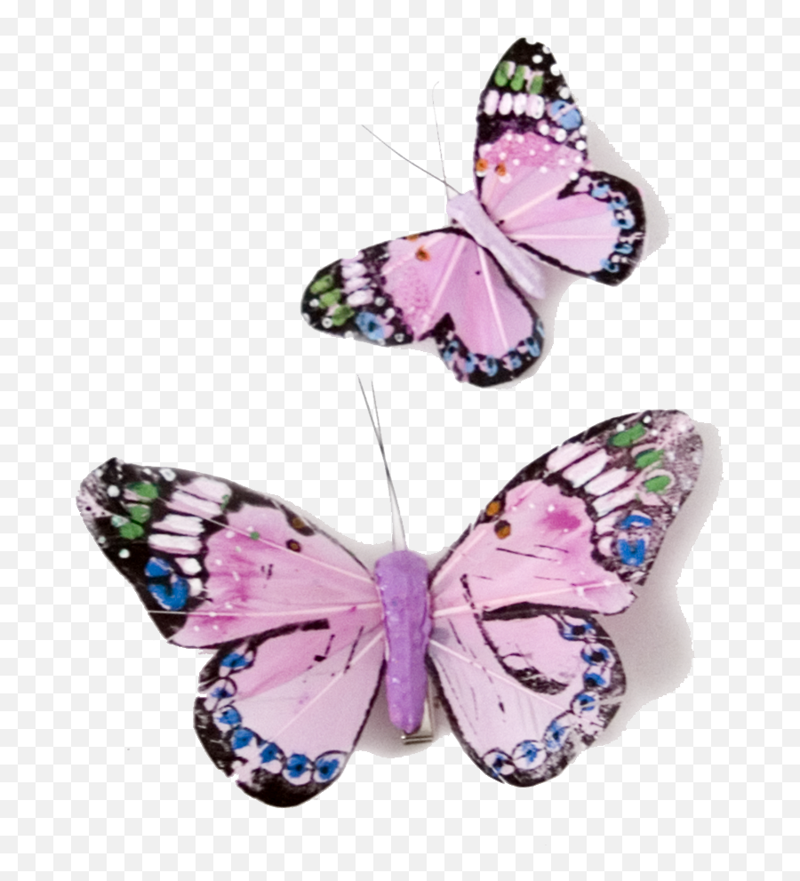 Pink Butterfly Transparent Hq Png Image - Png Butterflies Lots,Pink Butterfly Png