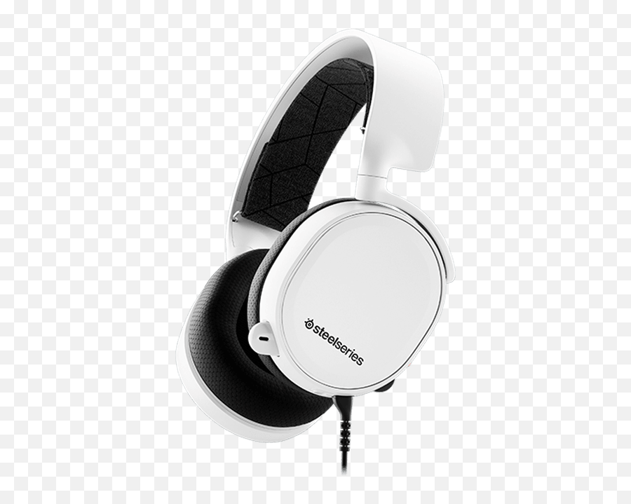 Steelseries Arctis 3 White Gaming - Arctis 5 Png,Gaming Headset Png