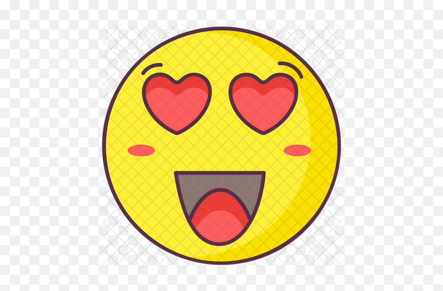Love Blush Emoji Icon Of Colored - Happy Png,Blush Emoji Png