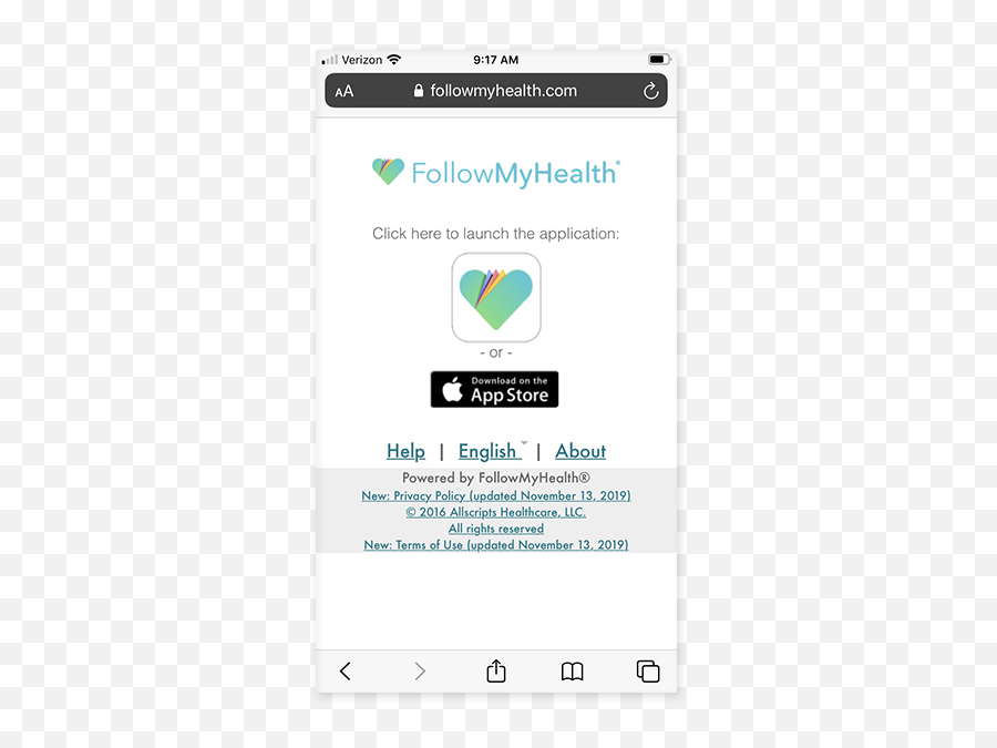 Followmyhealth Creating An Account From Invitation U2013 Mobile - Technology Applications Png,Google Play Icon Png