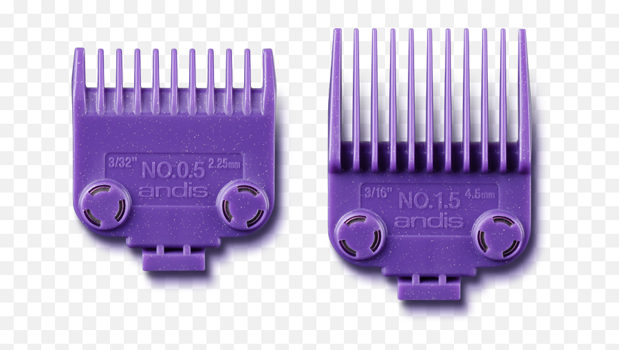 Andis 01420 Double Magnetic Nano Combs 12 U0026 1 Barber Clipper Guard 2 Pack - 1 4 Clipper Guard Png,Barber Clippers Png