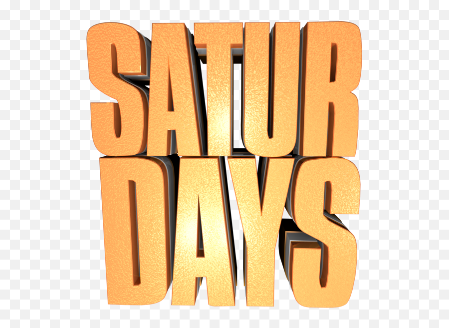 Saturdays - Vertical Png,Saturday Png