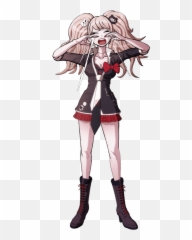 Junko Enoshima Full Body Sprites Png - Transparent Junko Enoshima Png,Junko Enoshima Transparent