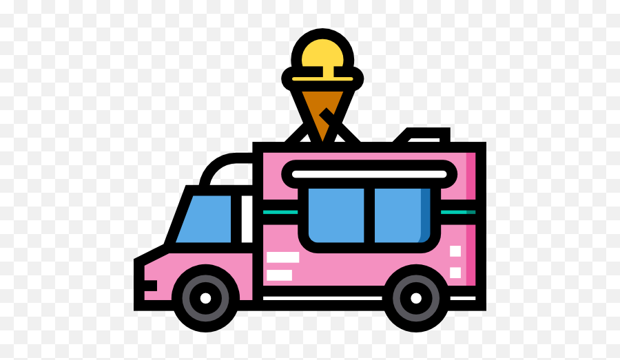 Ice Cream Truck - Ice Cream Truck Icon Png,Ice Cream Truck Png