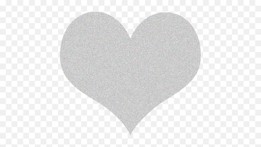 Silver Glitter Heart Png Image With - Sparkly,Silver Heart Png