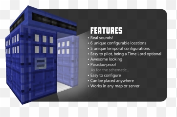 Map U0026 Schematic Functional Minecraft Tardis - Maps Tardis png