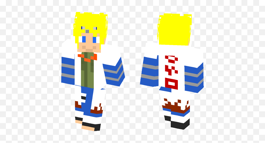 Download Minato Namikaze Minecraft Skin For Free - Fictional Character Png,Minato Transparent