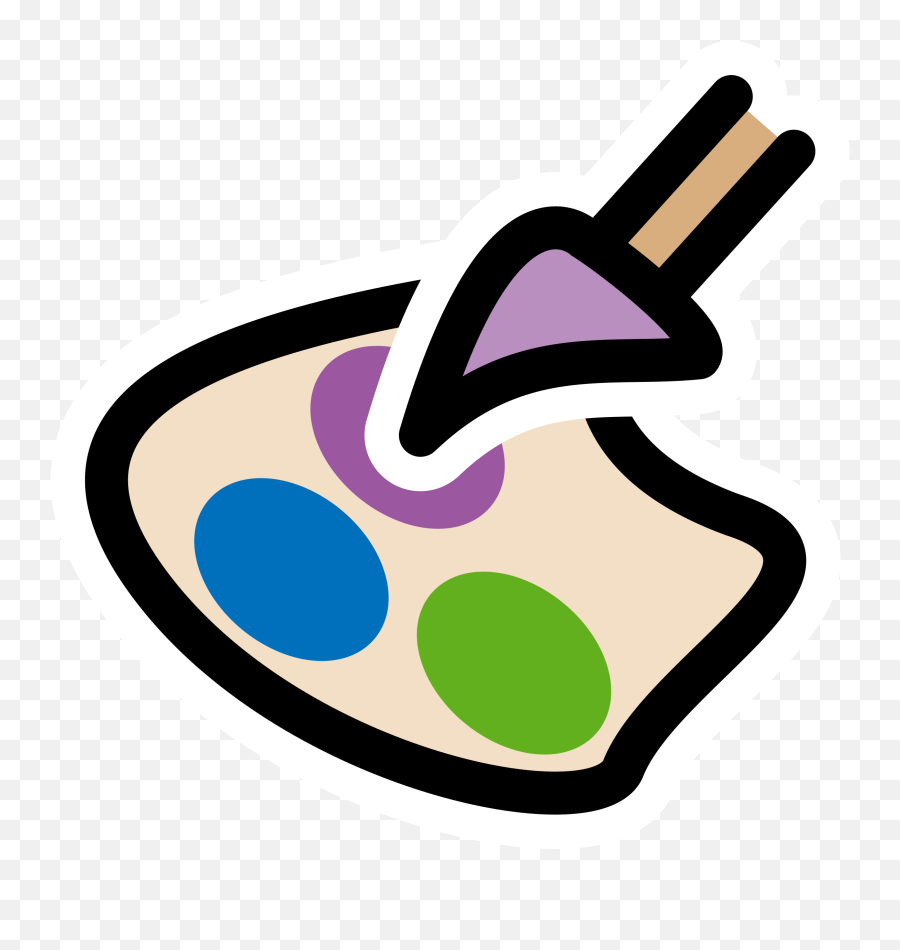Paint Palette Png - Computer Icons Art Drawing Palette Oil Paleta De Artes Logo Png,Free Pngs For Commercial Use
