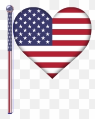 Library Of Flag United States Clip Art Transparent - Flag Of The United States Png,American Flag Clipart Transparent