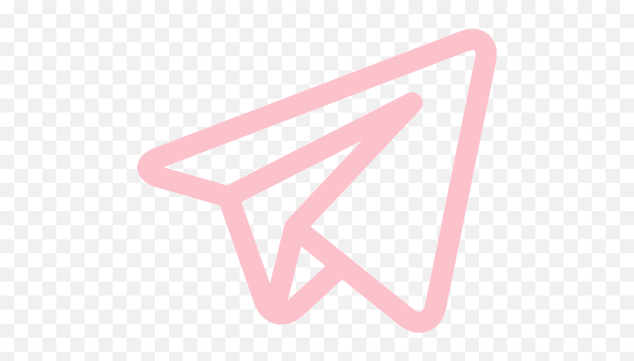 Pink Telegram 2 Icon - Free Pink Social Icons Dot Png,Tiktok Icon Aesthetic Pink