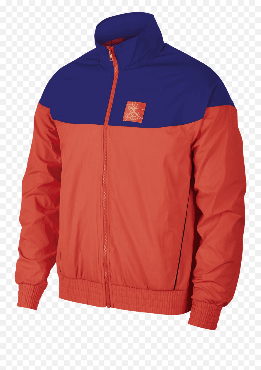 Jordan - Air Jordan Menu0027s Tinker Legacy Windbreaker Jacket Ember Glowlight Concord Bq0295850 Walmartcom Long Sleeve Png,Air Jordan Iii Premium Icon
