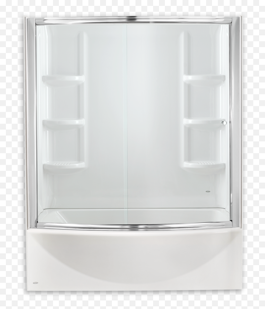 Saver Sliding Bath Shower Door - Curved Shower Door For Tub Png,Door Top Down Icon