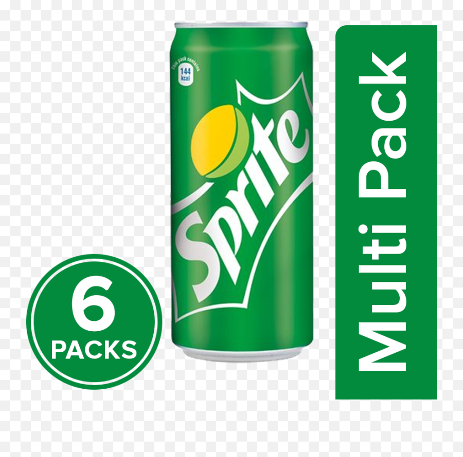 Sprite Soft Drink - Lime Flavoured 6x300 Ml Multipack Amul Png,Sprite Can Png