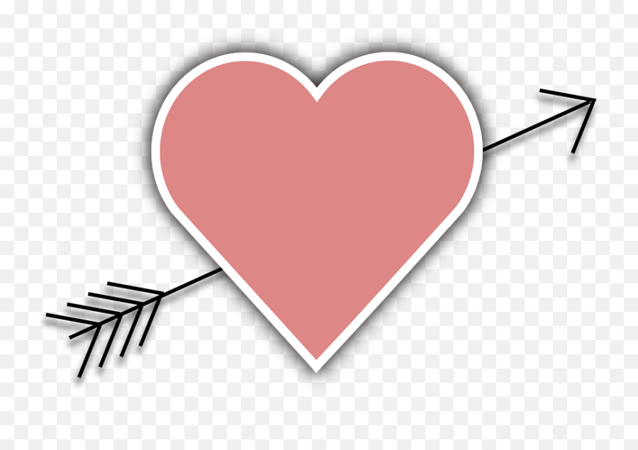 Download Free Photo Of Heartarrowlovevalentinecupid - Heart With Arrow Clip Art Png,Cupid Icon