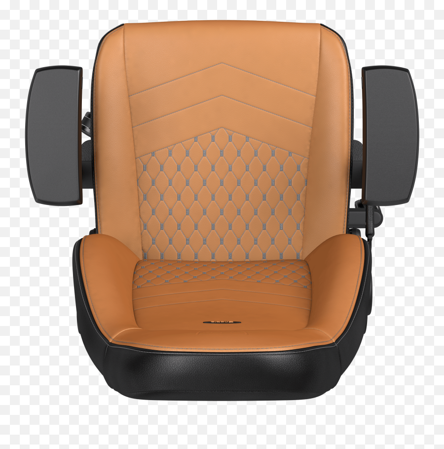 Icon Real Leather Cognacblack Noblechairs - Solid Png,Icon Leathers