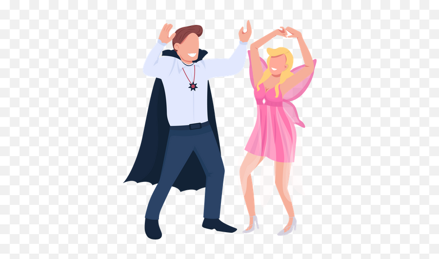 Best Premium Friends Wearing Funny Costume And Having Fun Png Social Media Icon Costumes