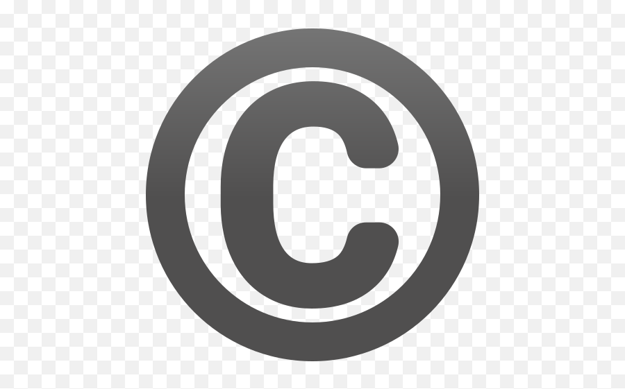 Copyright Emoji C - Copyright Emoji Png,Copyrights Icon