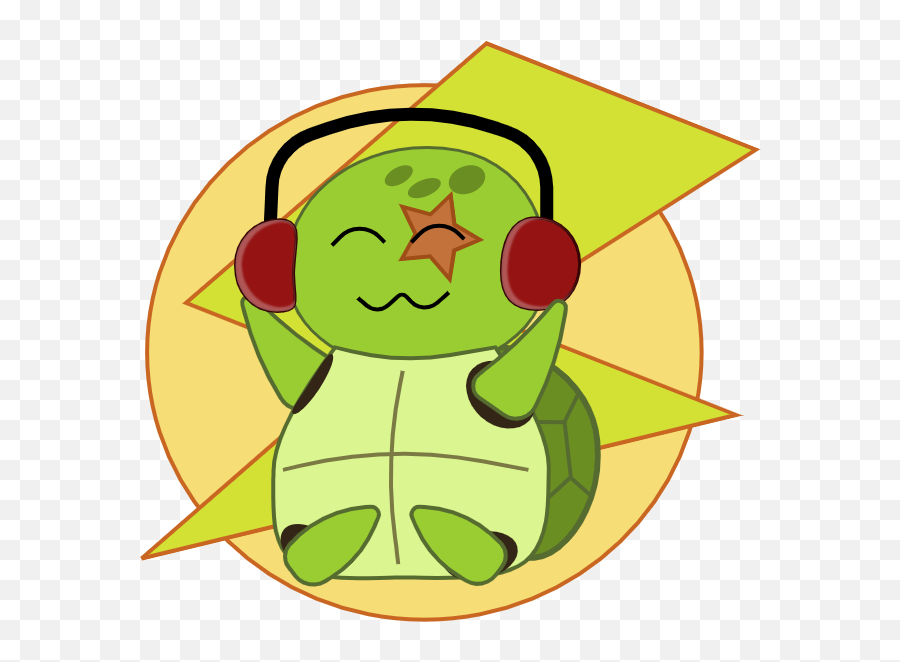 Rockinu0027 Turtle By Sinisterquack - Cartoon Png,Cute Turtle Png
