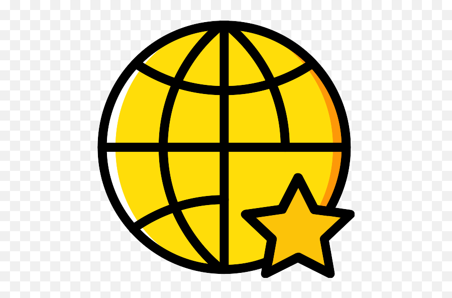 Worldwide World Vector Svg Icon 32 - Png Repo Free Png Icons Internet,Yellow Icon Png