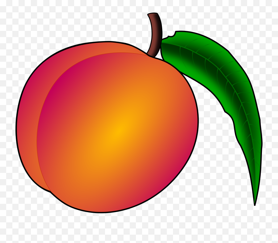 Peach Cartoon Png Image - Peach Clip Art,Peaches Png